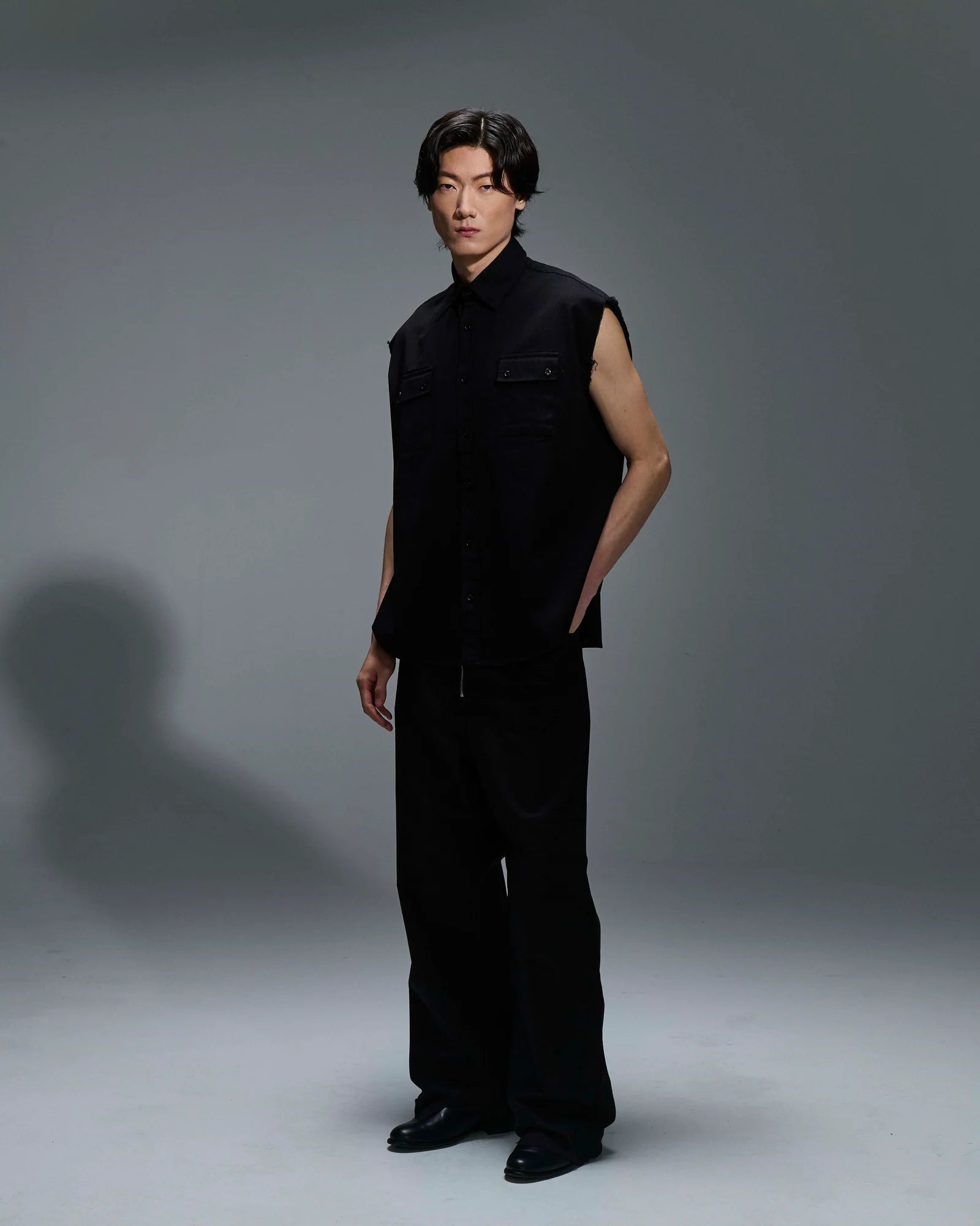 Pantalone Zip Black By Minimal