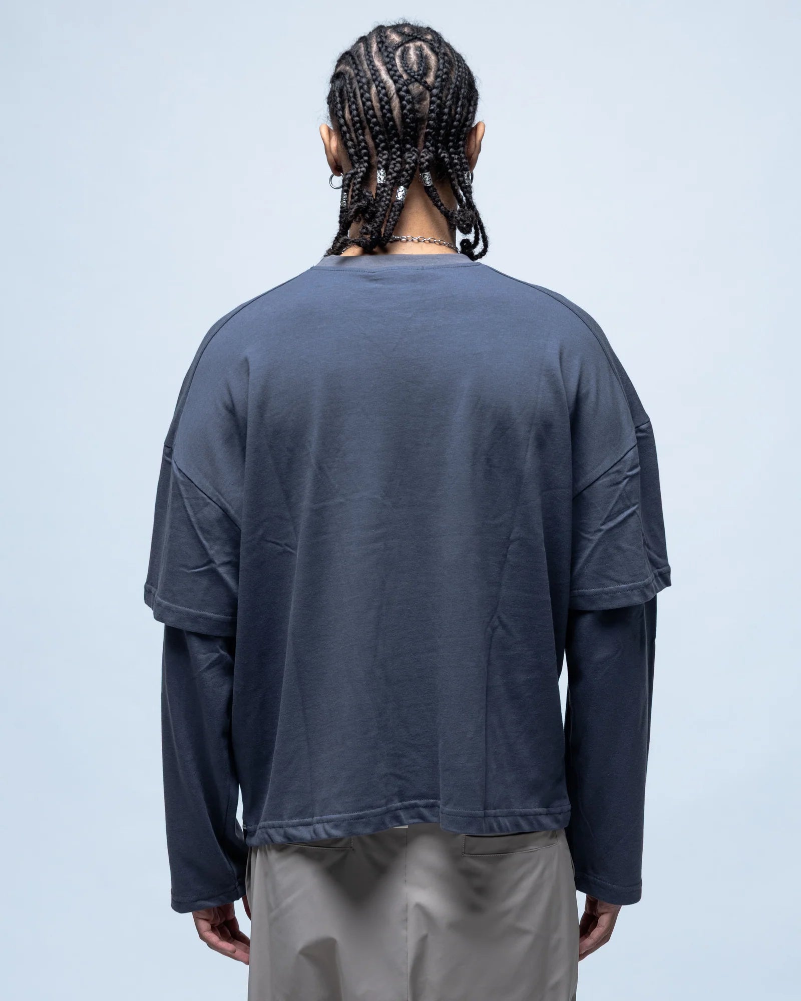 Statement Tee Dark Grey