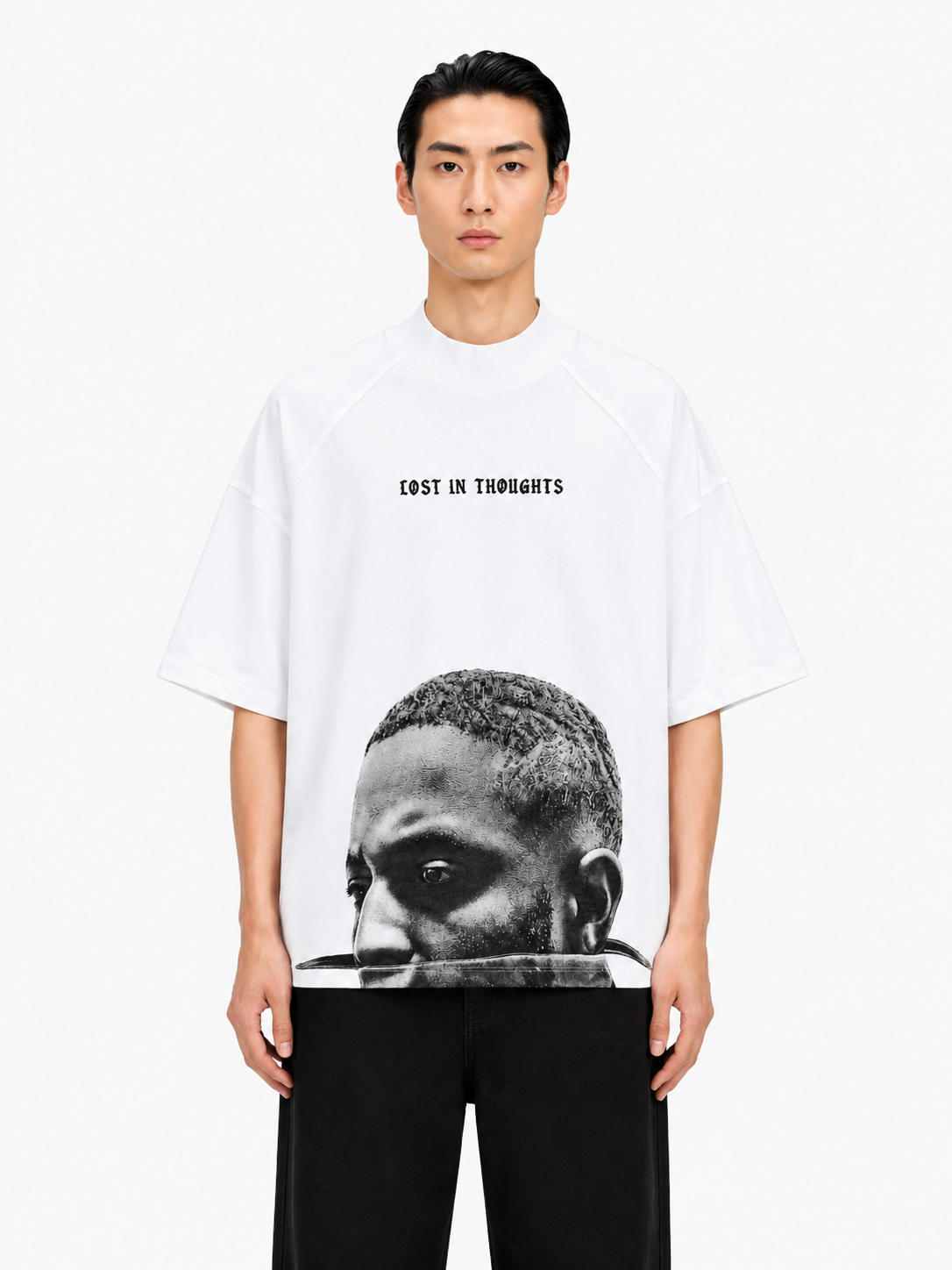 T-Shirt Face White