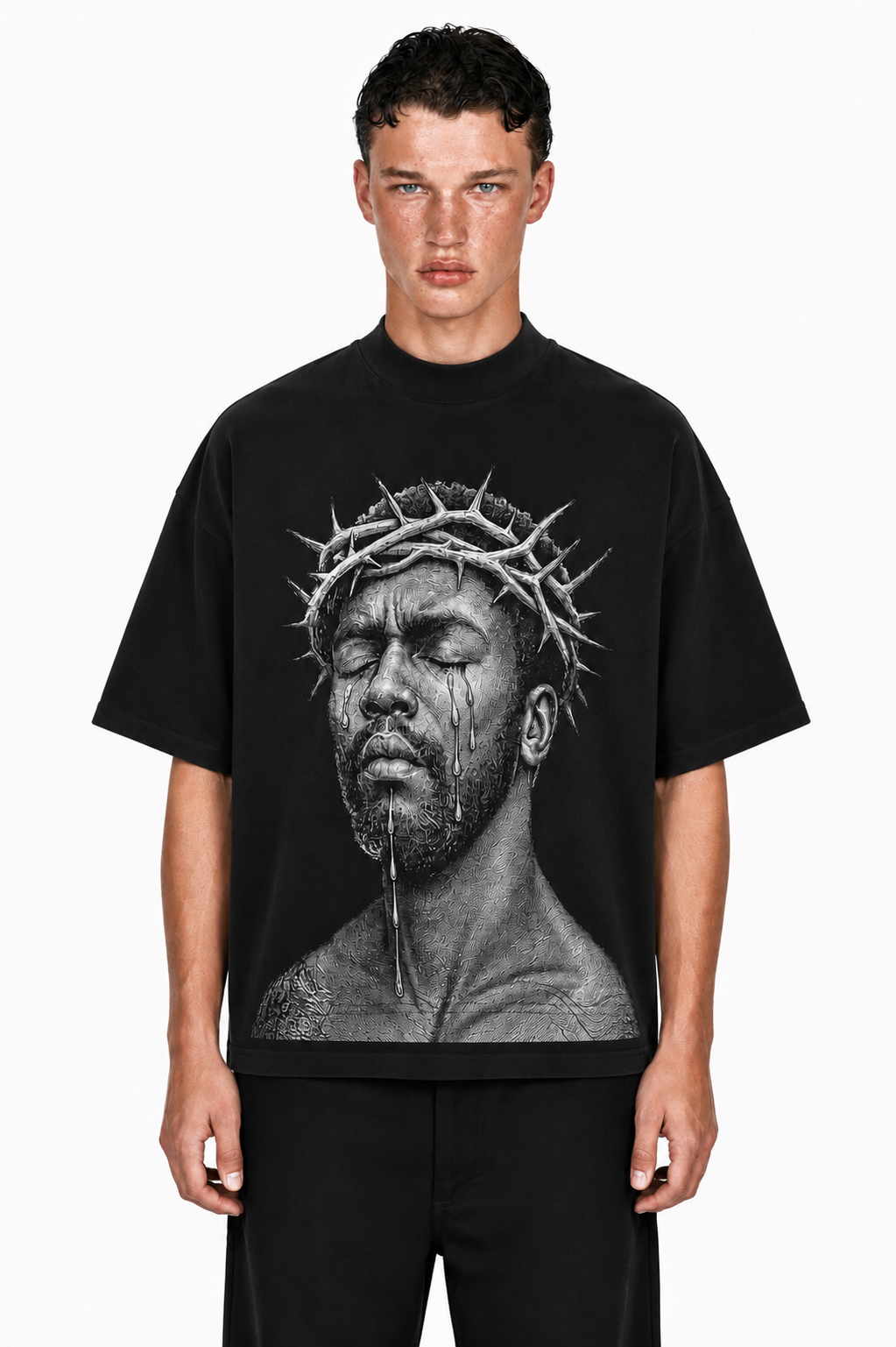 T-Shirt J. King Black