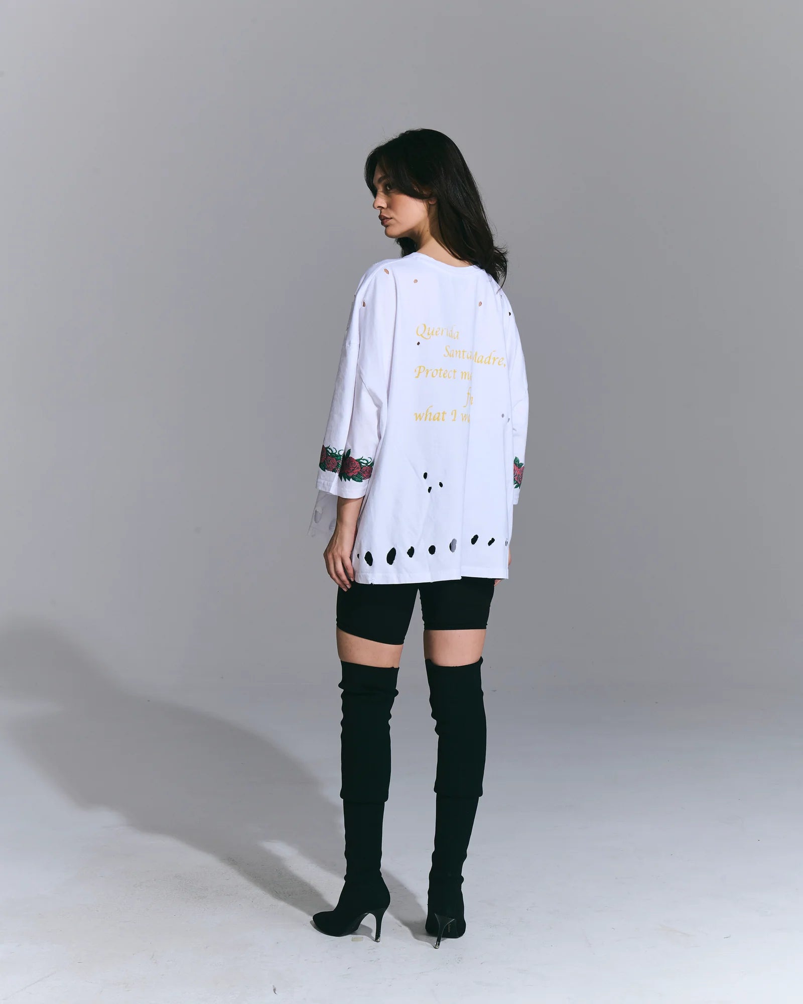 T-Shirt Guadalupe Minimal White