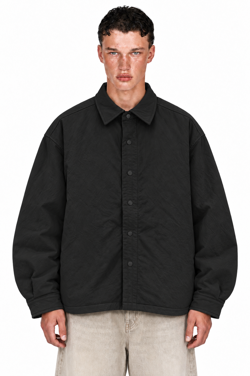 Jacket Big Over Black