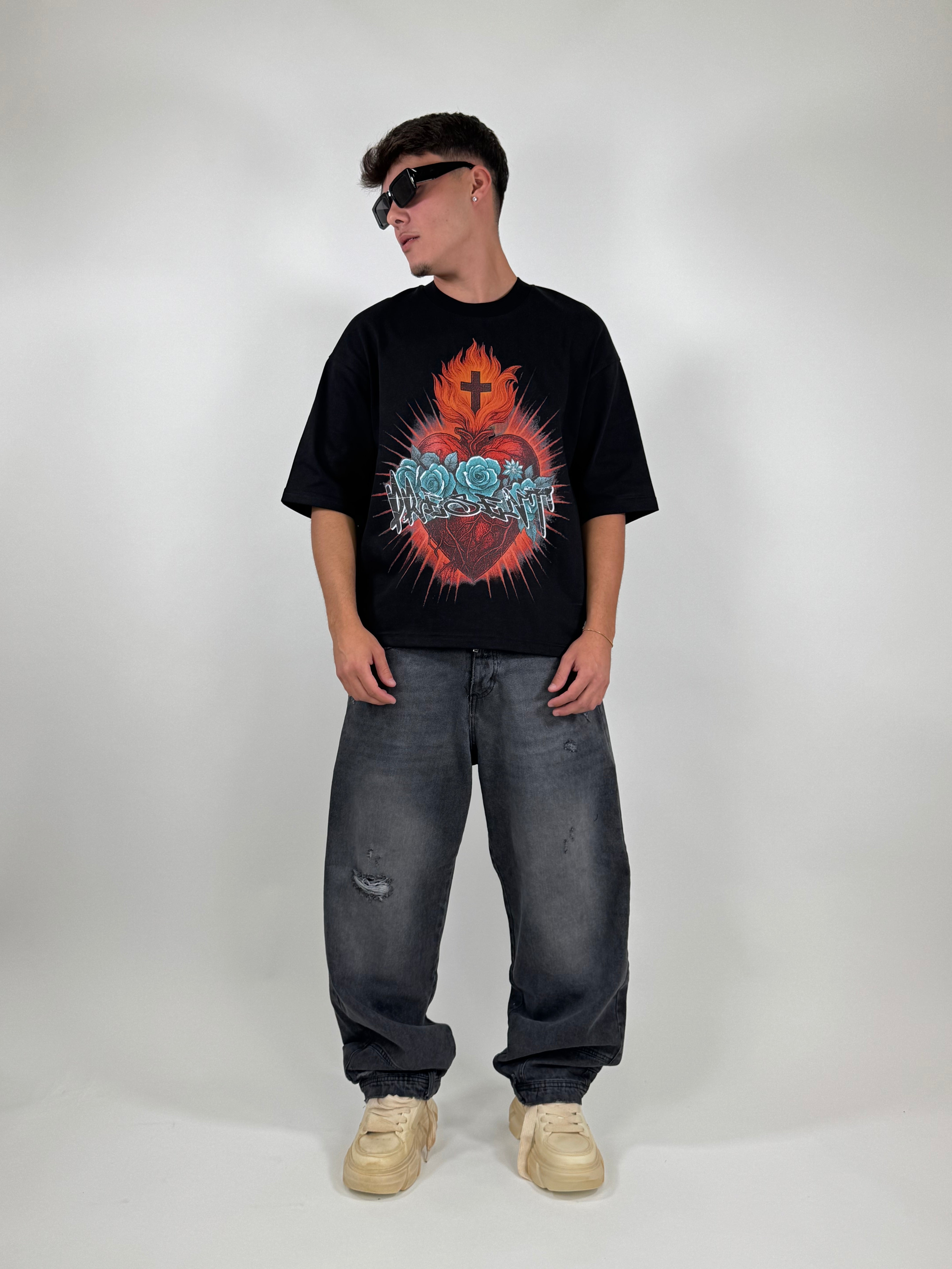 T-Shirt Cuore Sacro