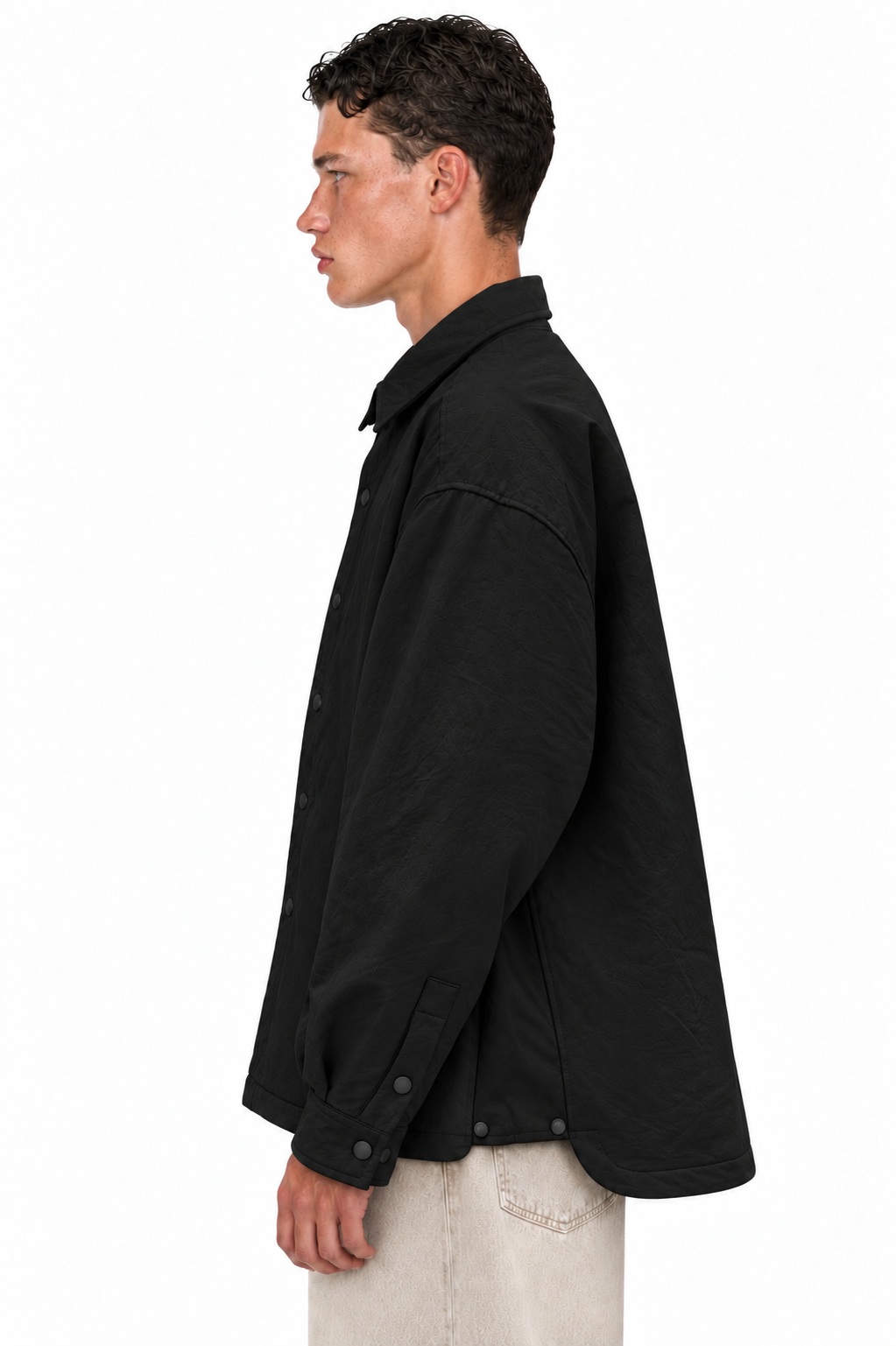 Jacket Big Over Black