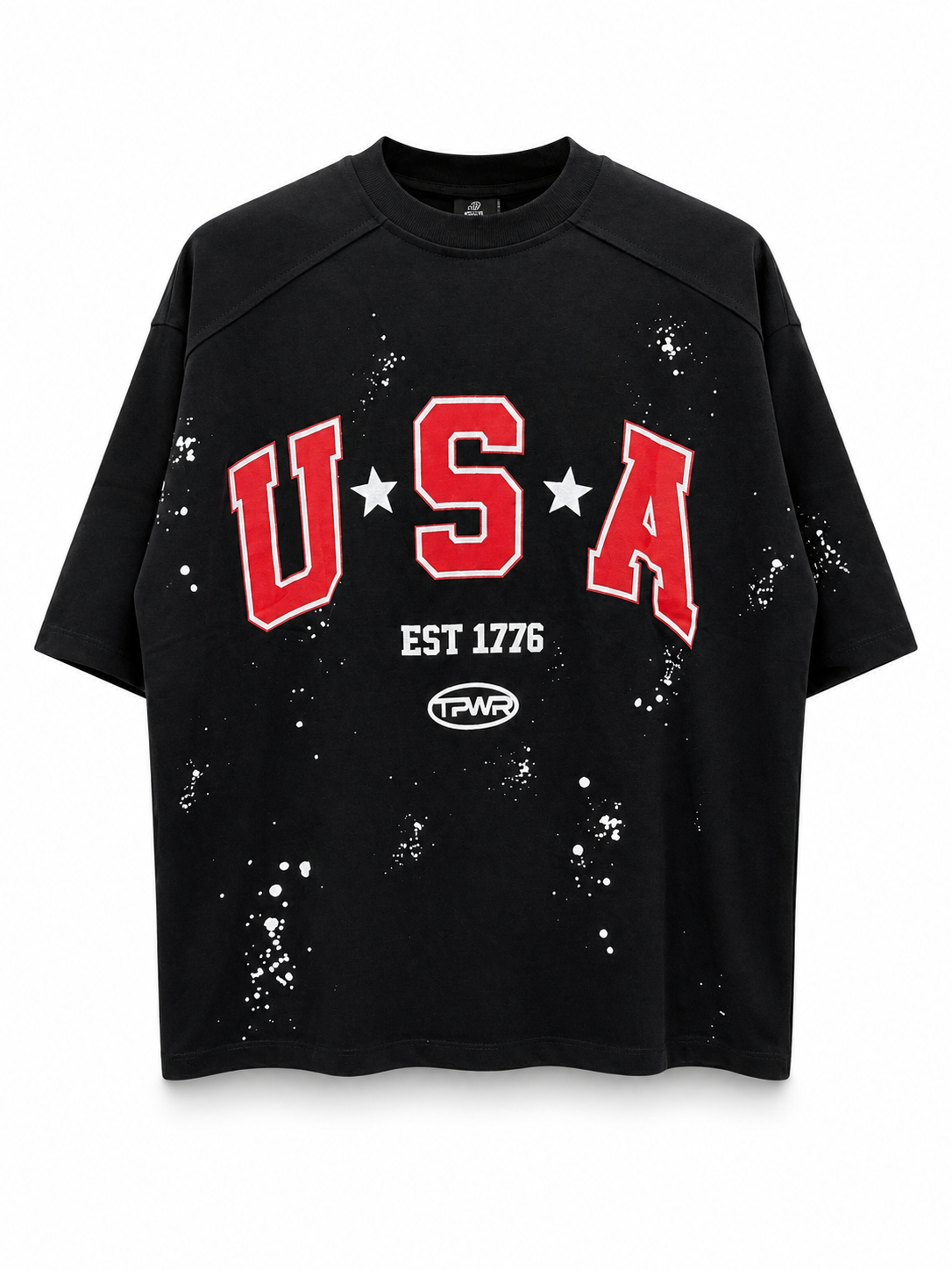 T-Shirt USA Black