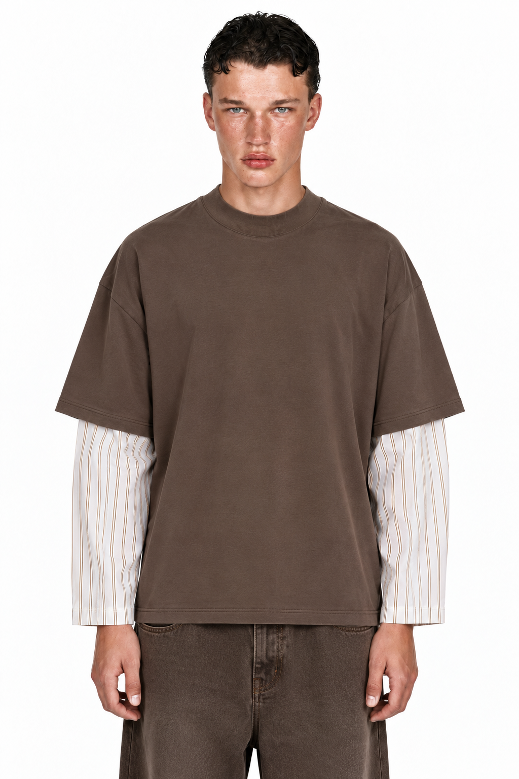 Double Shirt Brown