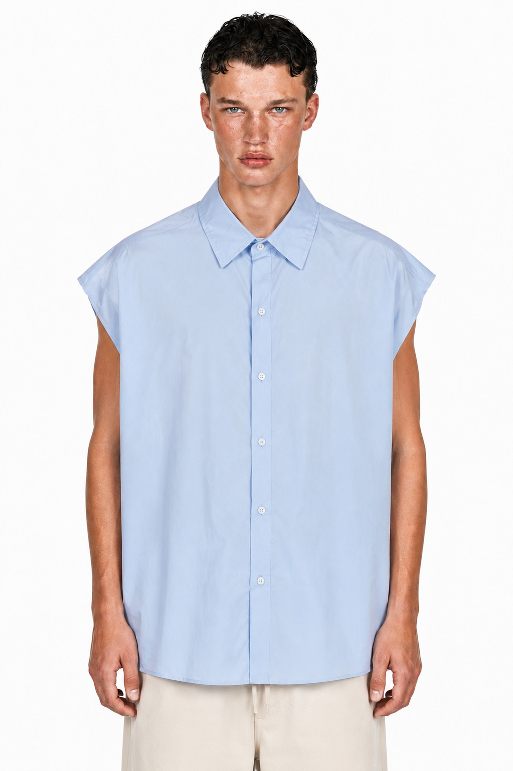 Camicia Smanicata Basic