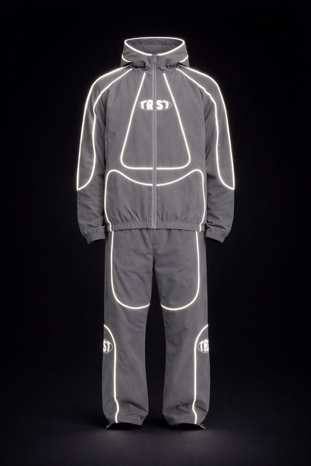 Tracksuit Catarifrangente Grey
