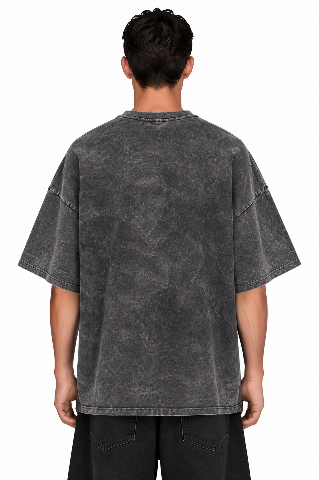 T-Shirt Wash Black