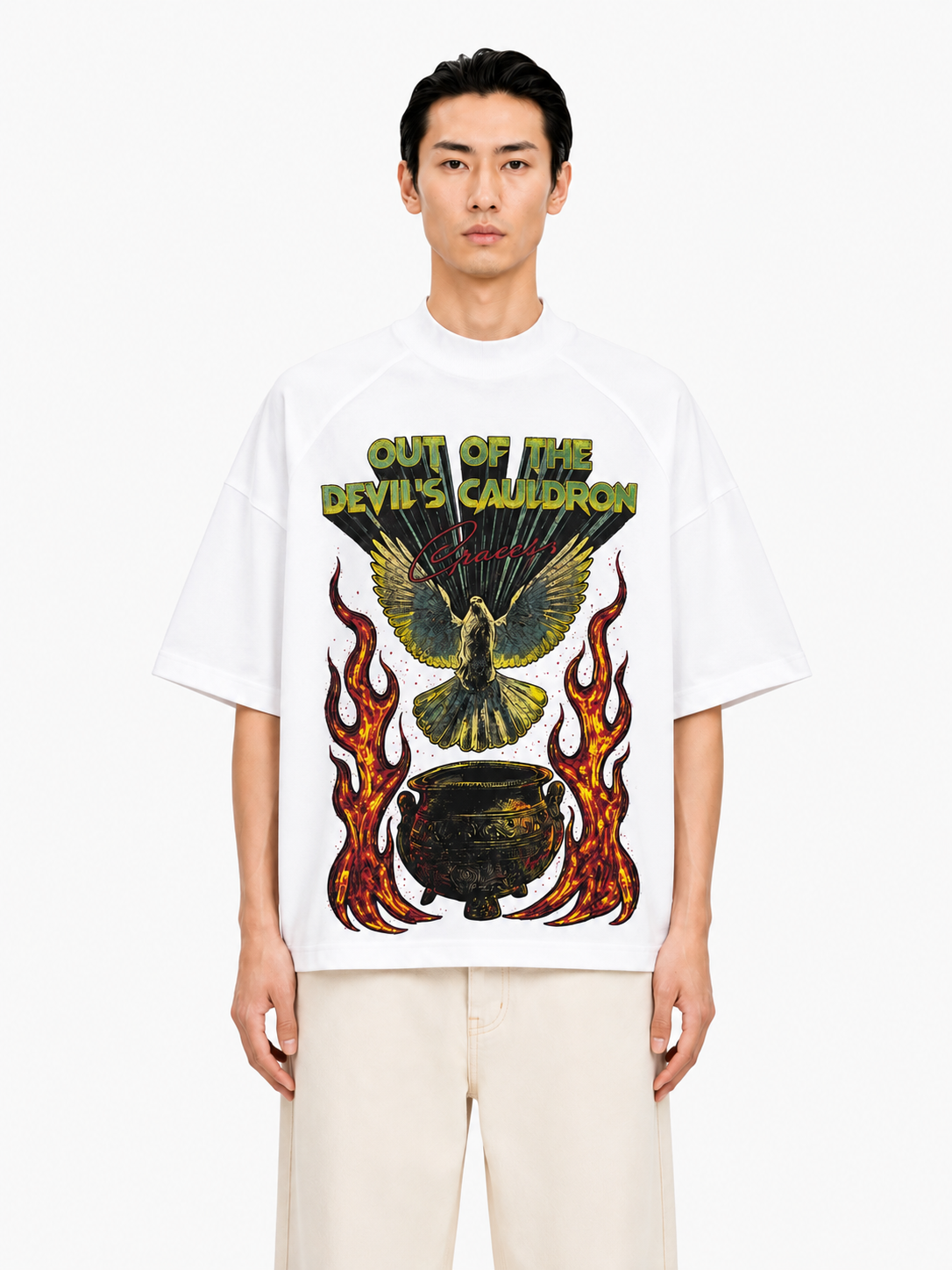 T-Shirt Davil’s White