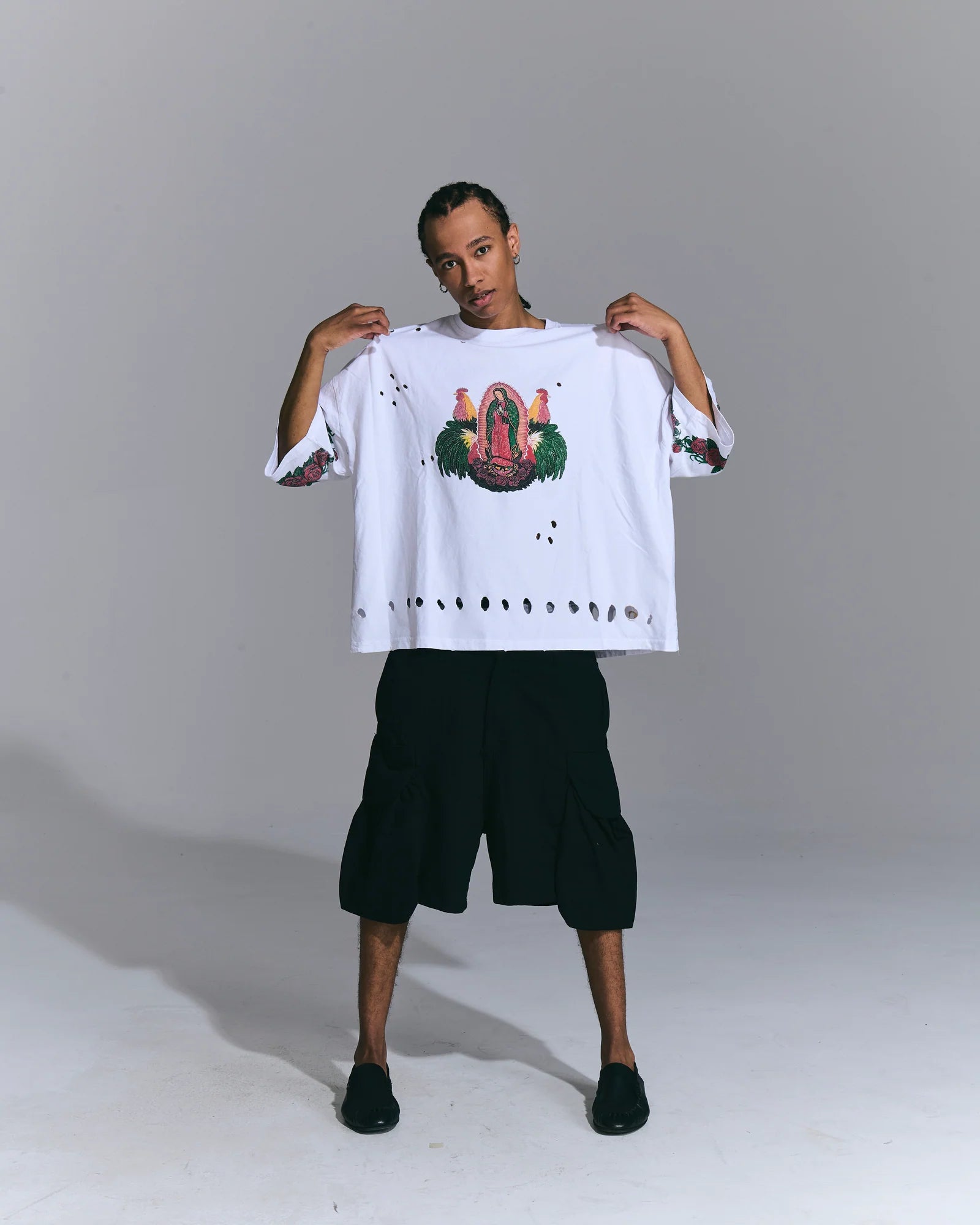 T-Shirt Guadalupe Minimal White