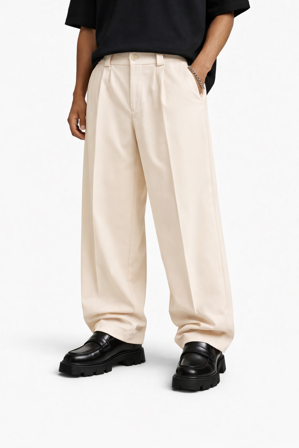 Pantalone Santiago Crema